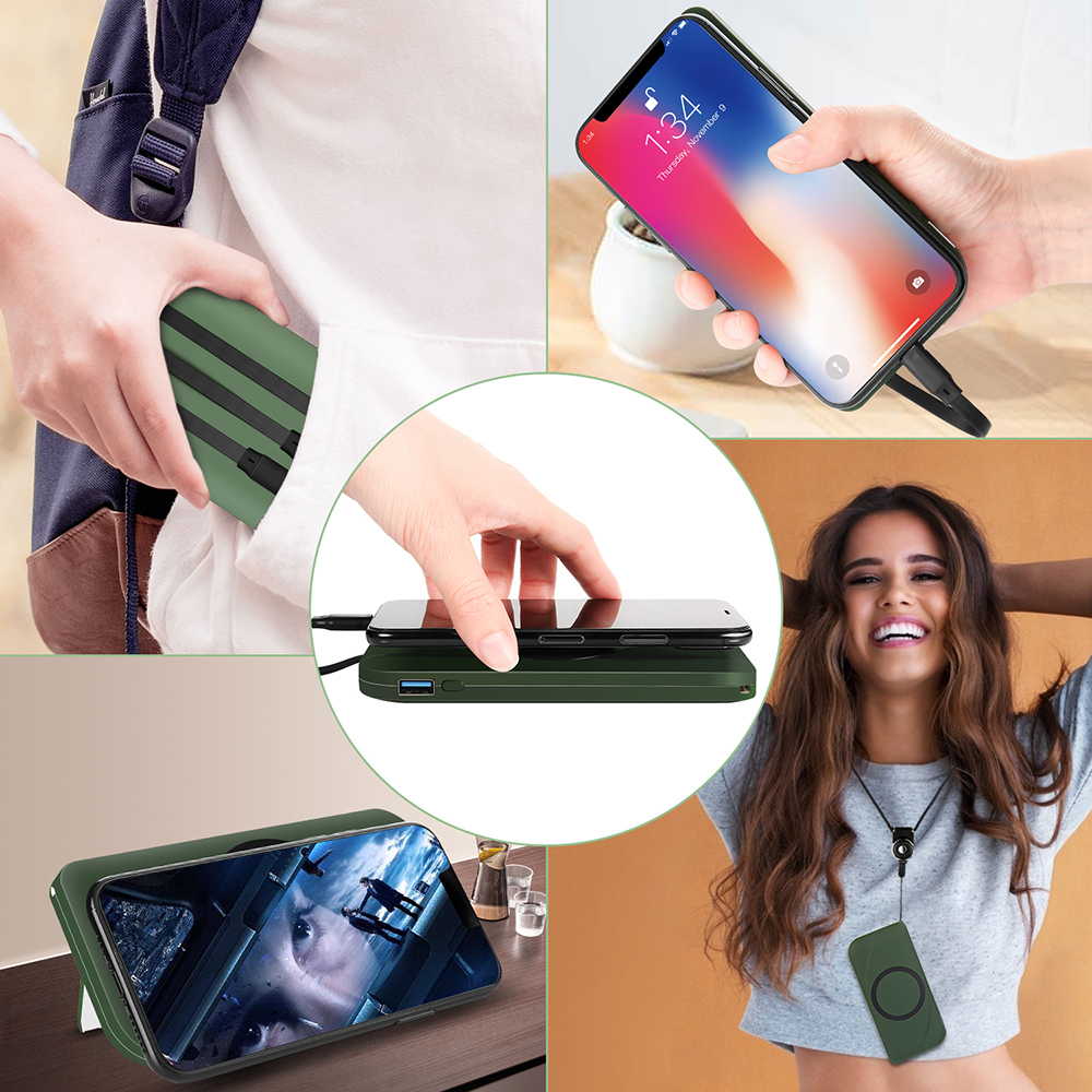 DC5V 3A 10000mah Quick Charging Power Bank UN38.3