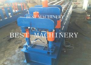 Quality House Metal Roof Ridge Cap Roll Forming Machine with PLC Control wholesale