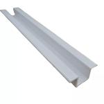 White Color Aluminium Extruded Profiles For Kitchen Cabinet Door U Corner