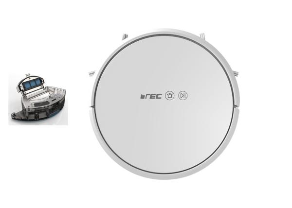 Cheap 600ml Dustbin Vacuum Cleaner Remote Control , Smart Robot Vacuum Cleaner for sale