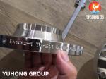 EN1092-1 Type11 1.4404 Forged Stainless Steel Weld Neck Raised Face Flange B16.5