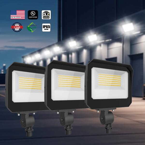Outdoor LED Flood Light With Photocell High Lumen 140LM/W 100W 120W 150 Watt For