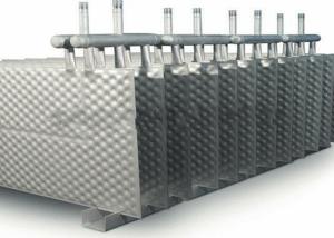 Quality 2x12m Thermo Plate Heat Exchanger With Wide Tubes Pillow Plate wholesale