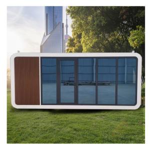 Quality Contemporary 20ft 40ft Prefab Cabin House Apple Mobile Working Pod for Office wholesale