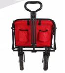 86*46*85 Dimension Foldable Wheelbarrow Camping Trailer for Cross-country