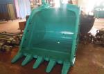 Durable 1.6 CBM Excavator Rock Bucket Kobelco SK350LC Excavator Mud Bucket