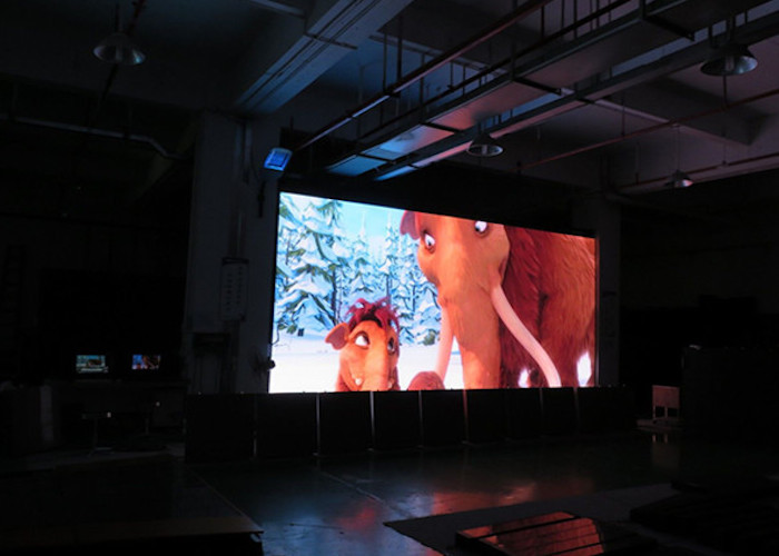 Outdoor Led Display Boards 3.91mm , Thin Waterproof Full Color Led Screen
