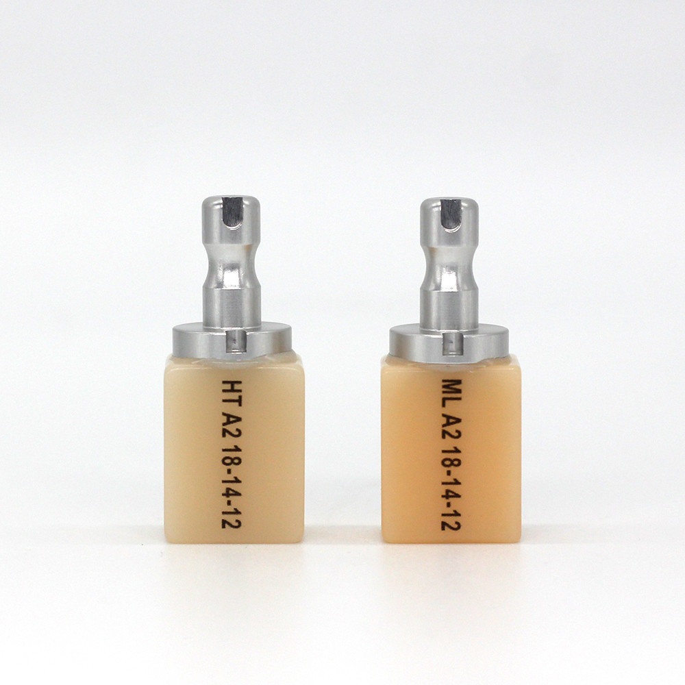 Dental Glass Ceramics B40 HT LT LiSi Block For Veneer Crown Coping Onlay And Bridges Audental