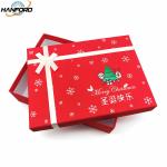 FSC Cardboard Printed Christmas Gift Boxes Dustproof Ultraportable