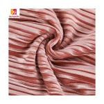 Fluted Pleated Korean Velvet Fabric Sofa Solid Color