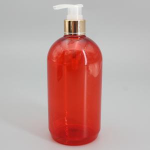 Quality Red 24mm 16.9oz Refillable Shampoo Bottles wholesale