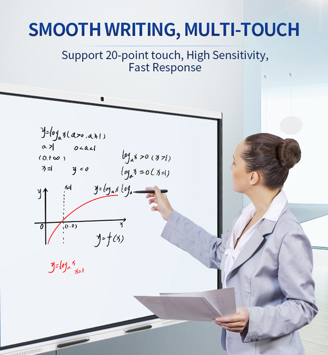 CNAS Interactive Flat Panel 60 Inch Touch Screen Monitor For School Teaching