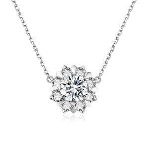Quality Hot Sale 18k Gold Lab-Grown Diamond Pendant White Lab-Grown Diamond Pendant fashion jewelry New Style Pendant wholesale