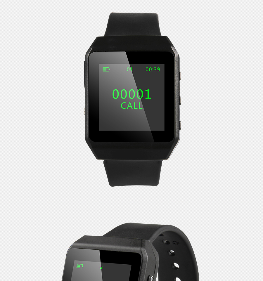 Fashionable direct charging portable wrist watch with super long standby time and colorful display