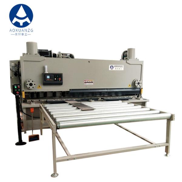 Automatic Steel Hydraulic Guillotine Shearing Machine 10*3200MM 1100 W 10 Times