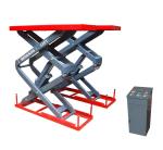 In Floor Scissor Car Lifts 3200kg/1800mm Tubular Arm Design Scissor Car Lift In