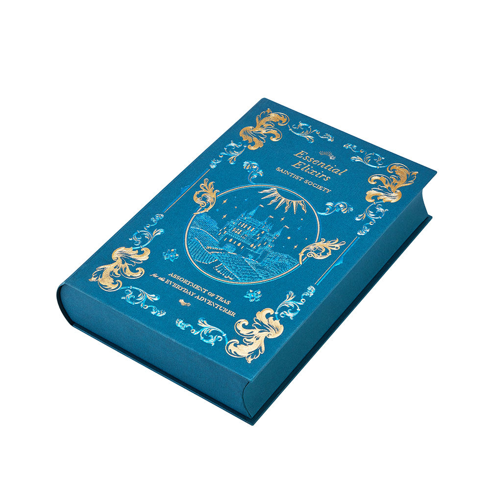 Magnet Closure Decorative Book Shape Cardboard Boxes for Customer's Specific Requirement