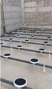 2mm Membrane Thickness Disc Diffuser Efficient Aeration Performance