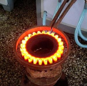 Quality Sprocket Gear Wheel Induction Heat Treatment Machine Annealing Quenching wholesale