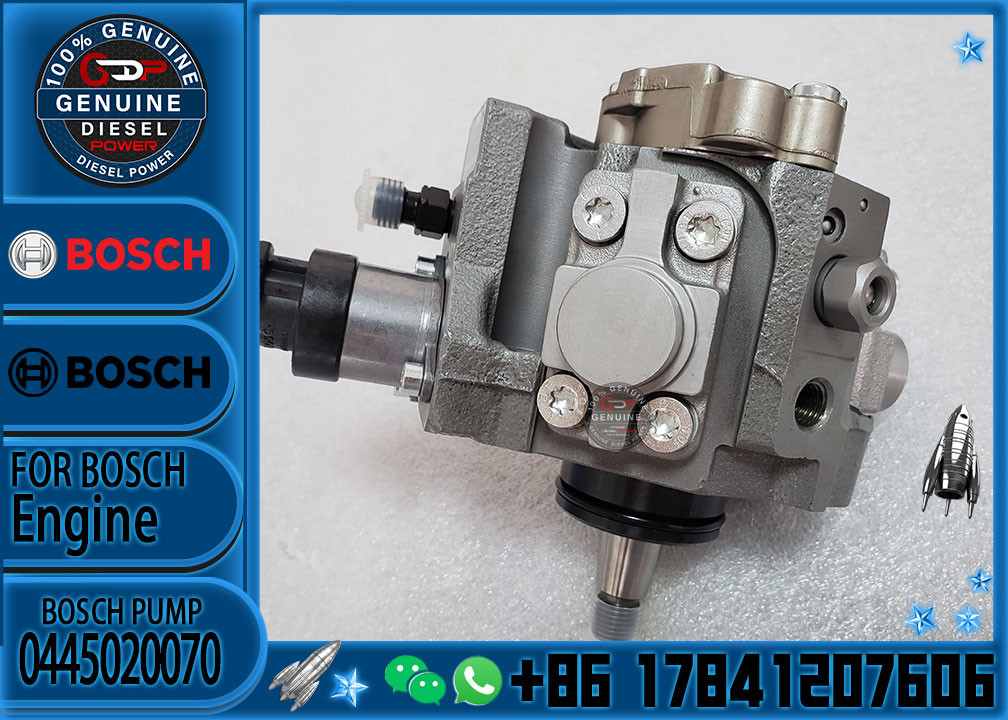 High Quality Diesel Fuel Injector Pump 6271-71-1110 0445020070 0 445 020 070 For Komatsu SAA4D95LE-5 Engine