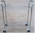 SMT Clean Room Eletronic Antistatic Reel Storage Cart SMT Stainless Steel Rack
