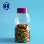 300ml Leak Proof Plastic Jar For Chocolate Beans Seeds Small Mouth PET Candy