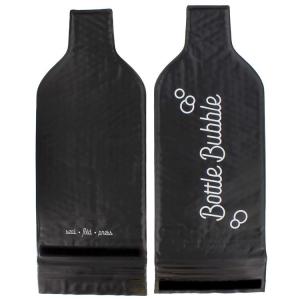 Quality Waterproof Bubble Wrap Wine Bags , Custom Reusable Wine Bottle Protector wholesale