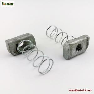 China Galvanized Steel M6 Strut Nut Spring Channel Nuts M6 HDG on sale