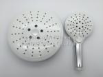 ABS plastic material round shape chrome plating shower head overhead shower top