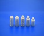 High Hardness Excellent Insulating Polishing Alumina White Ceramic Valve / Shaft