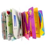 7x7 Inch Photo Board Book Printing cut out alphabet shape