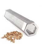 12 Inch 6 Inch 304 Stainless Steel Silver BBQ Smoke Generator