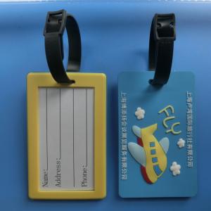 Quality Cheap soft pvc luggage tag wholesale