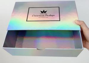 Quality Drawer Cardboard CMYK PMS Paper Bracelets Box 13*13*5.3cm wholesale