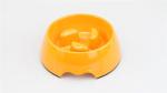 Plastic 190g Small Pet Feeder Bowl Pantone Cat Slow Feeder