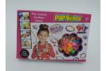 Durable Soft Plastic Girls Play Jewelry Set DIY Necklace Ring 200Pcs