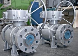 Quality API 6D 3-PC Trunnion Mounted Ball Valve Durable WCB A105 CF8 F304 wholesale