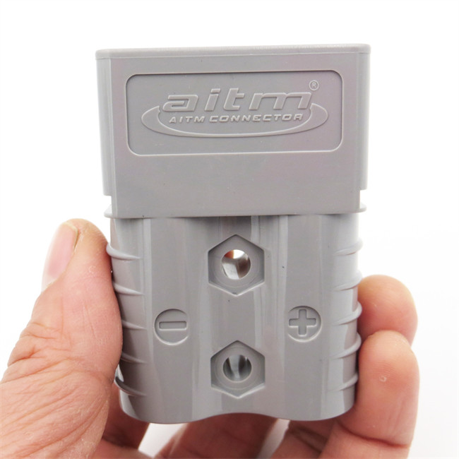 Gray Red SB120 Anderson Powerpole Connectors 120A 600V For Solar Panels