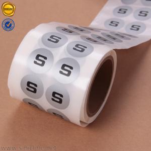 Quality Printing Size Round Self-adhesive Sticker Label for Clothing wholesale