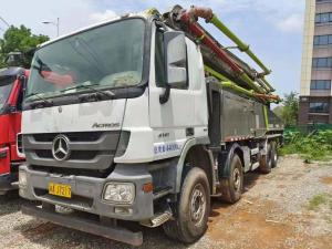 Quality High Productivity Zoomlion Mercedes Benz Chassis Heavy Equipment Concrete Boom Pump wholesale