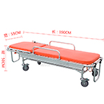 Mobile Ambulance Collapsible Stretcher Ems Gurney OEM Ambulance Trolley