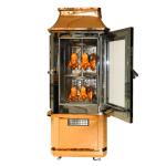 S/S Electric Duck Chicken Rotisserie Grill Machine Vertical With Glass Door