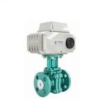 Dn15 Fluorine Ball Valve with Electric Actuator