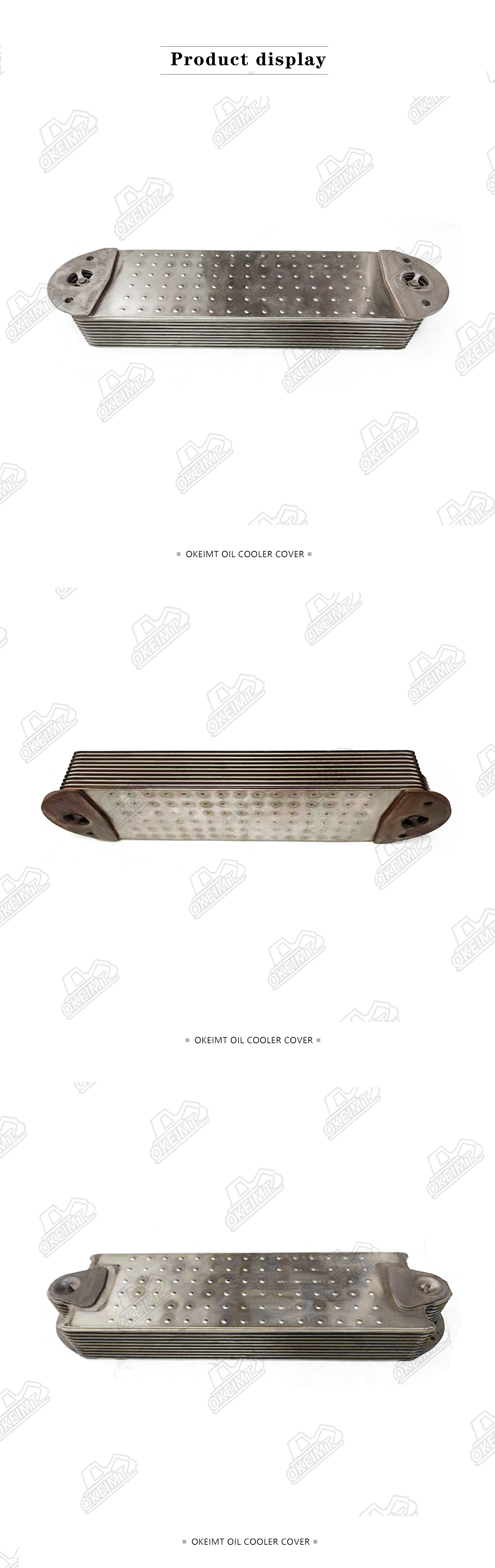 Engine Parts Oil Cooler 20700516 20712461 20745961 for D16 Diesel Engine