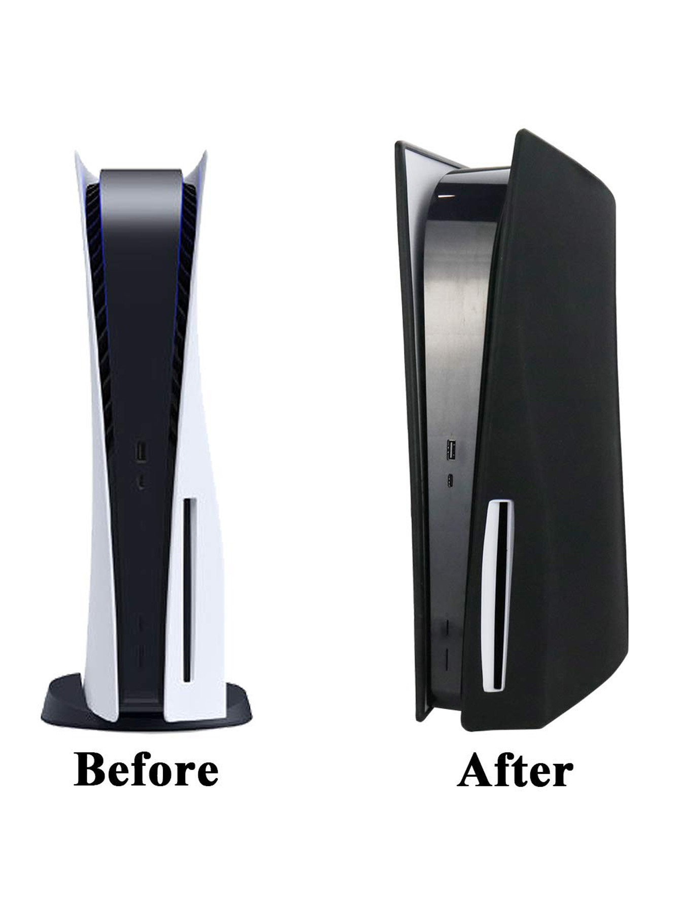 Protective Soft PS5 Host Cover Anti-Scratch Dustproof For Sony Playstation PS5 Console