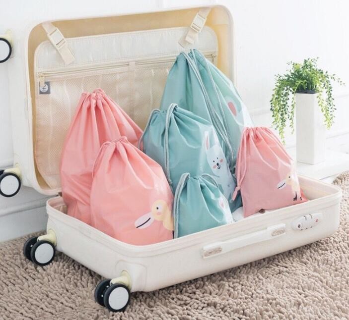 Recycled Foldable Nylon Polyester Tote Bag with logos polyester shopping bag Custom advertising handle non woven bag PAC