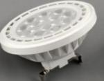 led ar111 15w Plastic cover aluminum 1200 lumen Gu5.3/Gu10 mr16 ra.80 2 years