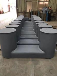 Quality 500 Tons Carbon Steel Marine Fairlead Chocks Bollards wholesale