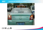 Red / Yellow Moving Message Taxi Led Display , Taxi Cab Advertising Signs