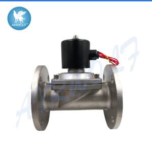 Quality Normally Closed Flanged Stainless Steel Solenoid Valve wholesale